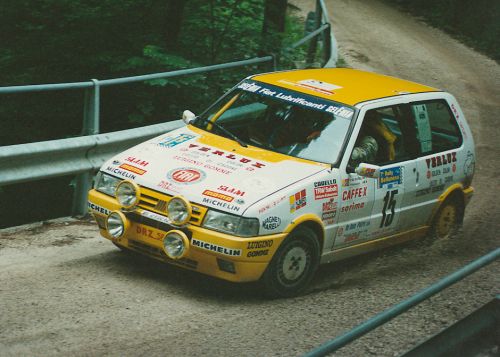 De Barba Franco su Fiat Uno Turbo