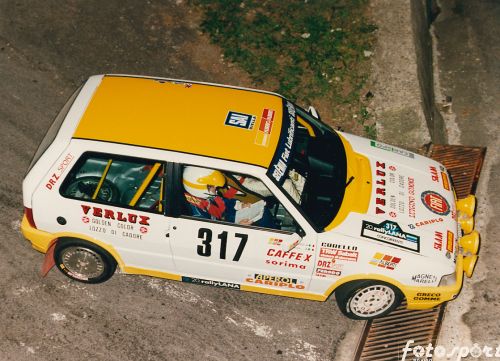 De Barba Franco su Fiat Uno Turbo