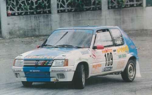 Burigo Monica su Peugeot 205 Rally
