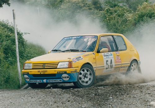 Hunziker Jean Claude su Peugeot 205 Rally
